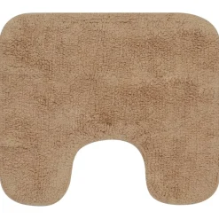 vidaXL Badmattenset stof beige 3-delig