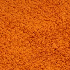 vidaXL Badmattenset stof oranje 2-delig