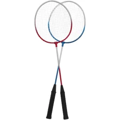 vidaXL Badmintonset met 4 rackets en net 620x151 cm