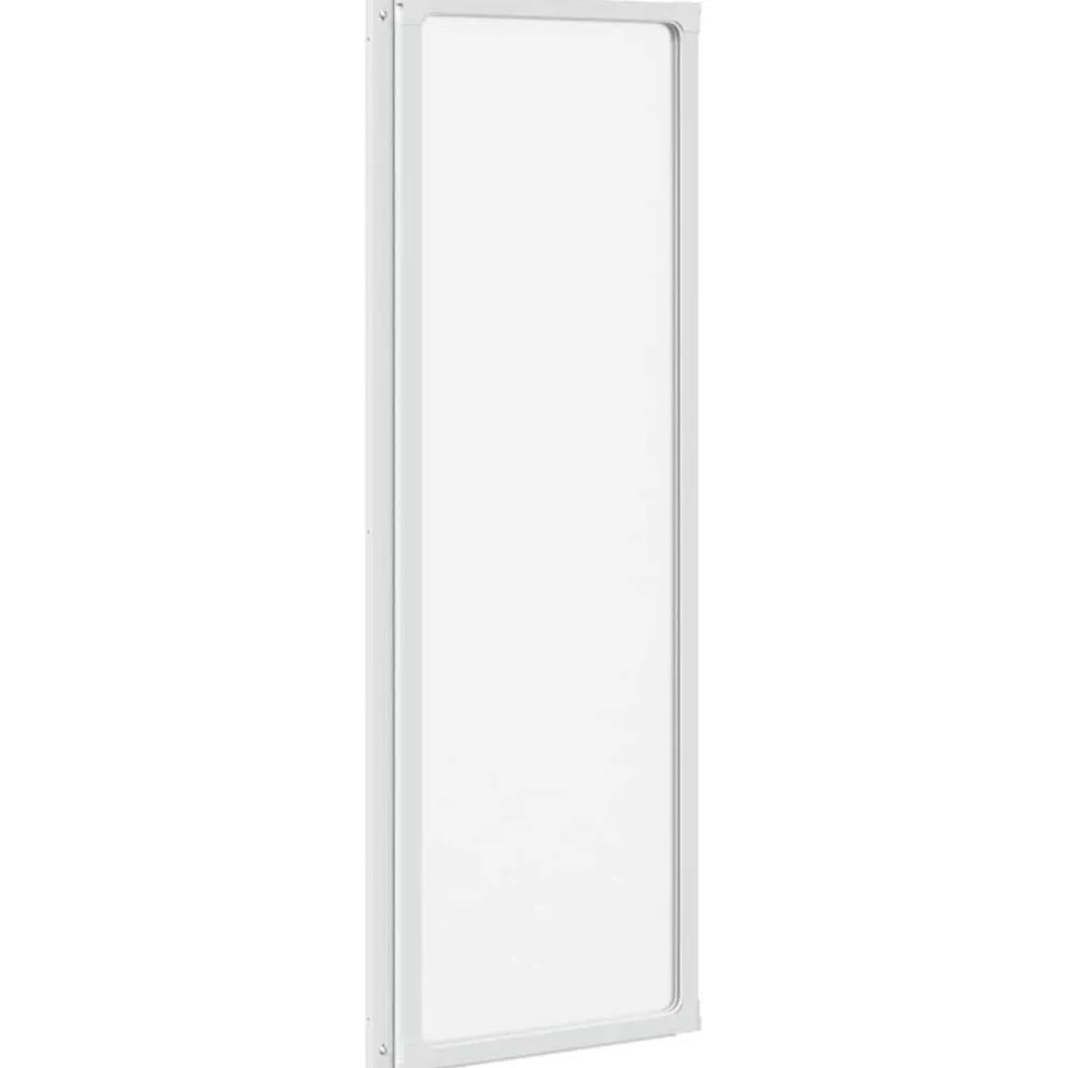 vidaXL Badscherm 3 panelen vouwbaar 117 x 120 cm
