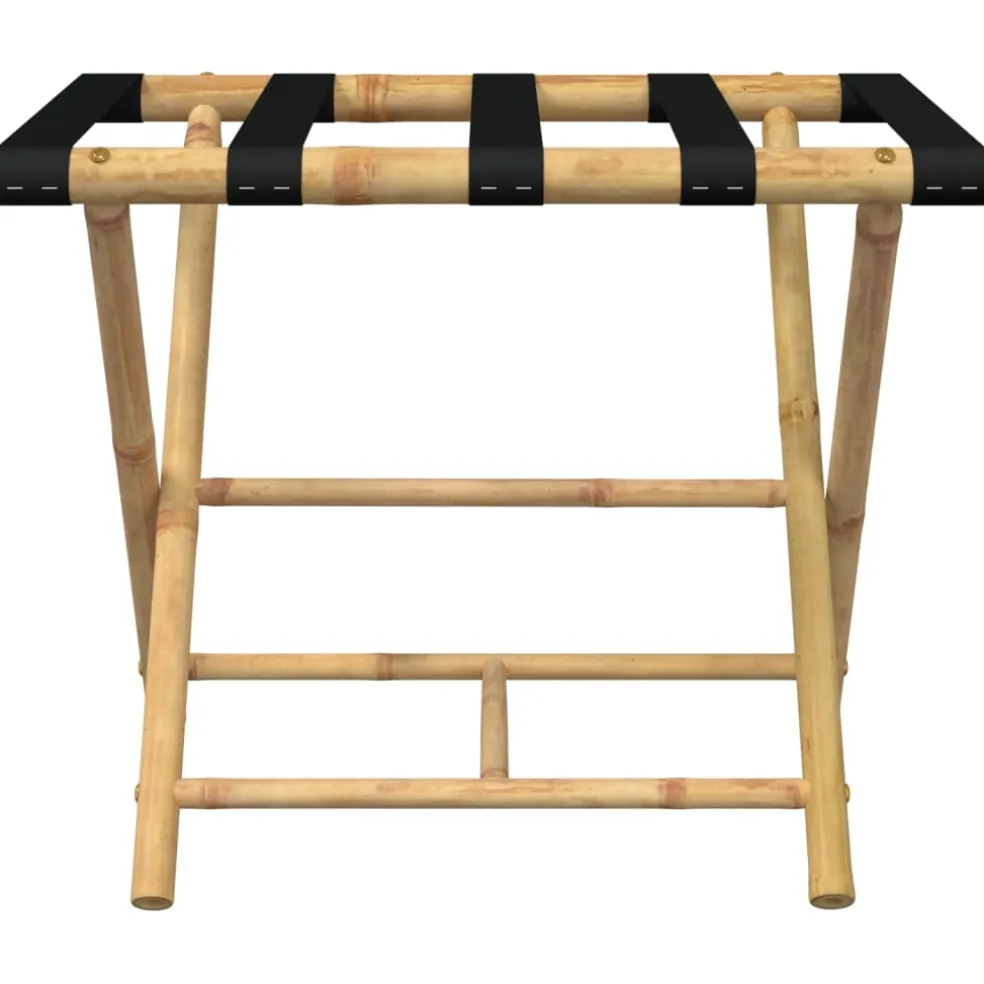 vidaXL Bagagerek inklapbaar 62x42x50,5 cm bamboe