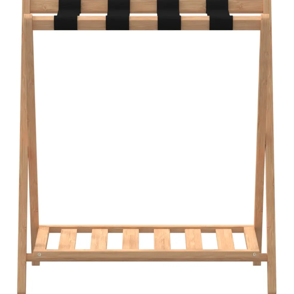vidaXL Bagagerek 68x38x58 cm bamboe