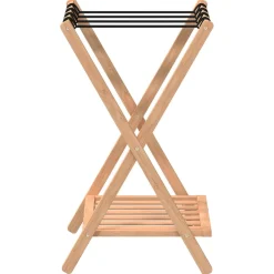 vidaXL Bagagerek 68x38x58 cm bamboe