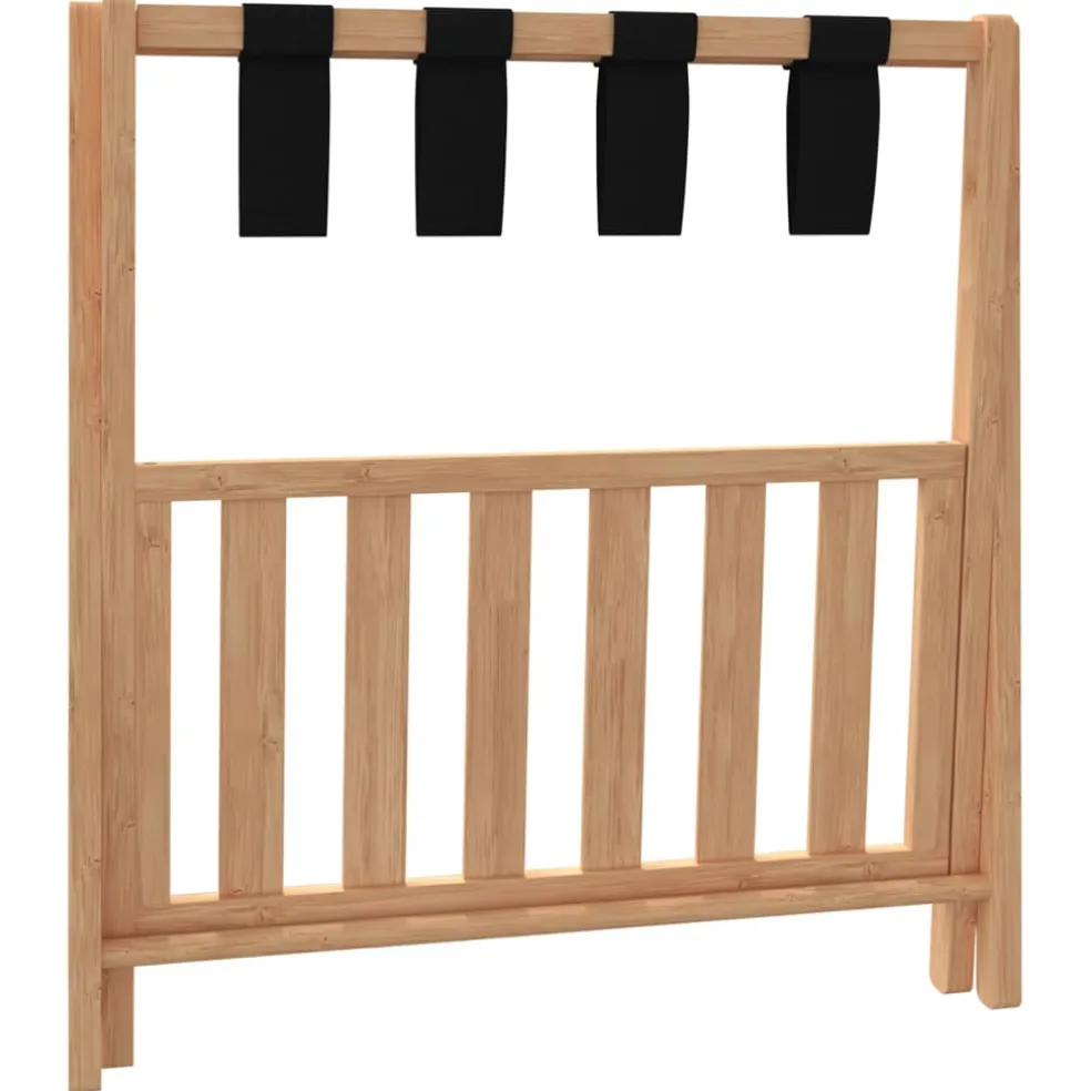 vidaXL Bagagerek 68x38x58 cm bamboe