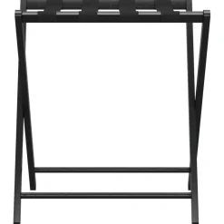 vidaXL Bagagerek 68,5x38x58 cm bamboe zwart