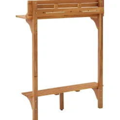 vidaXL Balkonbartafel 90x37x122,5 cm massief acaciahout