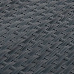 vidaXL Balkonschermen 10 st 255x19 cm poly rattan antracietkleurig