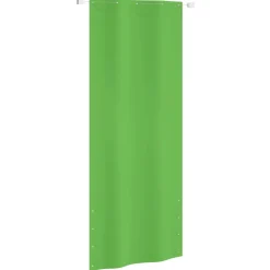 vidaXL Balkonscherm 100x240 cm oxford stof lichtgroen