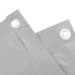 vidaXL Balkonscherm 400x120 cm PVC grijs