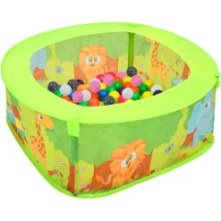 vidaXL Ballenbak voor kinderen met 300 ballen 75x75x32 cm