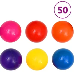 vidaXL Ballenbak voor kinderen met 300 ballen 75x75x32 cm