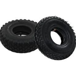 vidaXL Banden/binnenbanden voor steekwagens 3,00-4 260x85 rubber 2 st