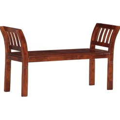 vidaXL Bank 111 cm massief acaciahout