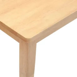 vidaXL Bank 90 cm massief hout rubber