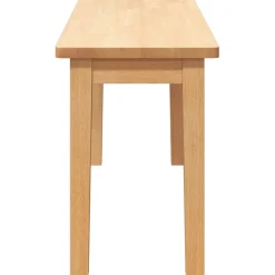 vidaXL Bank 90 cm massief hout rubber