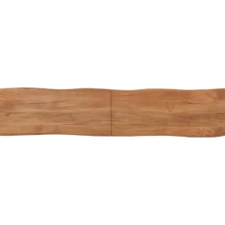 vidaXL Bankje 160 cm massief acaciahout en staal