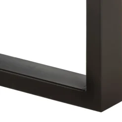 vidaXL Bankje 110 cm massief ruw mangohout en staal