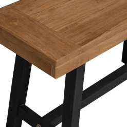 vidaXL Bankje 80 cm massief teakhout