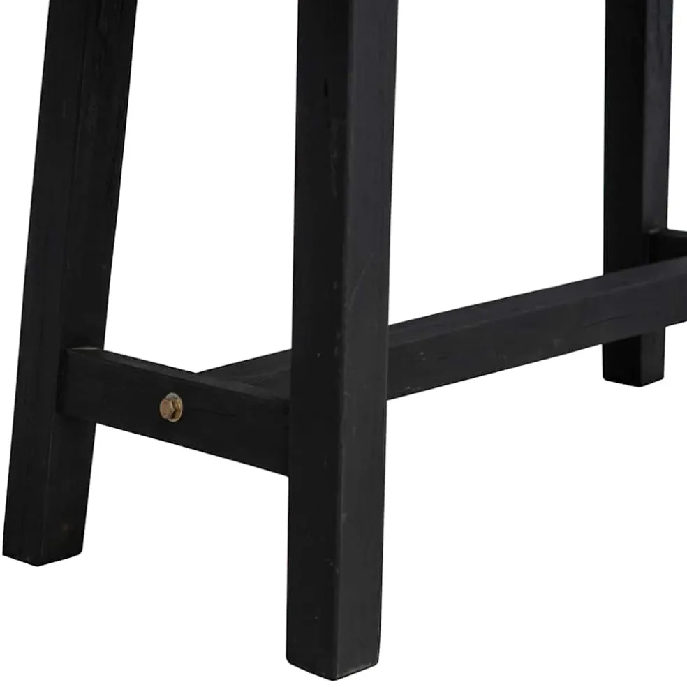 vidaXL Bankje 110 cm massief teakhout