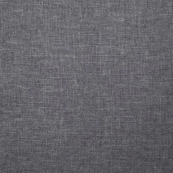 vidaXL Bankje met opbergvak 116 cm polyester lichtgrijs