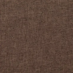 vidaXL Bankje met opbergvak 116 cm polyester bruin