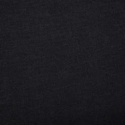 vidaXL Bankje met opbergvak 116 cm polyester zwart
