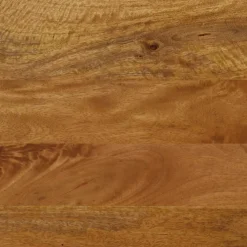 vidaXL Bankje 160x40x45 cm massief mangohout en ijzer