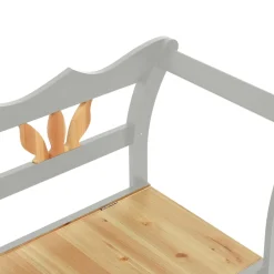 vidaXL Bankje 107x45x75,5 cm massief vurenhout