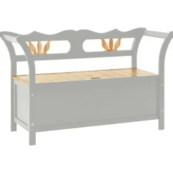 vidaXL Bankje 107x45x75,5 cm massief vurenhout