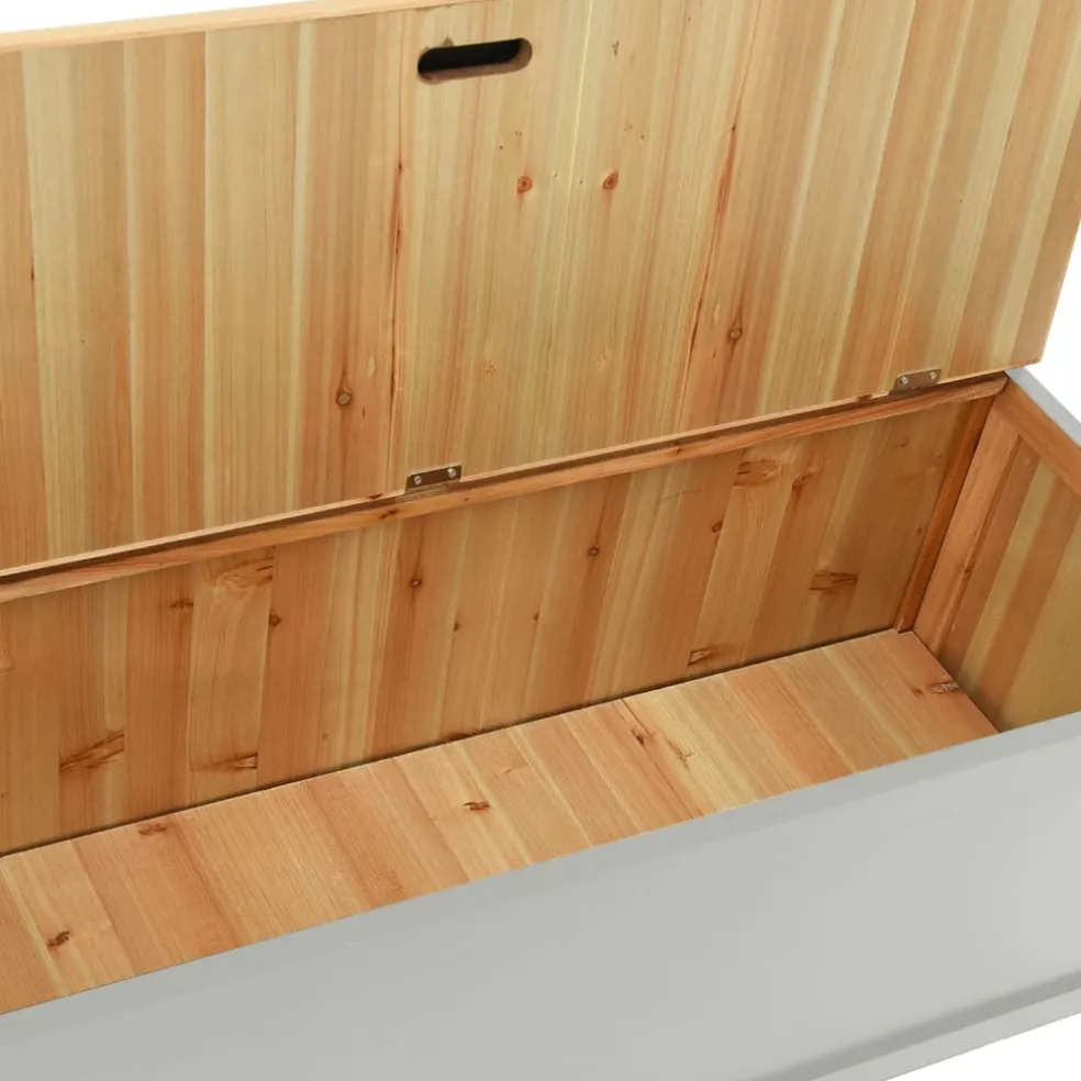 vidaXL Bankje 107x45x75,5 cm massief vurenhout