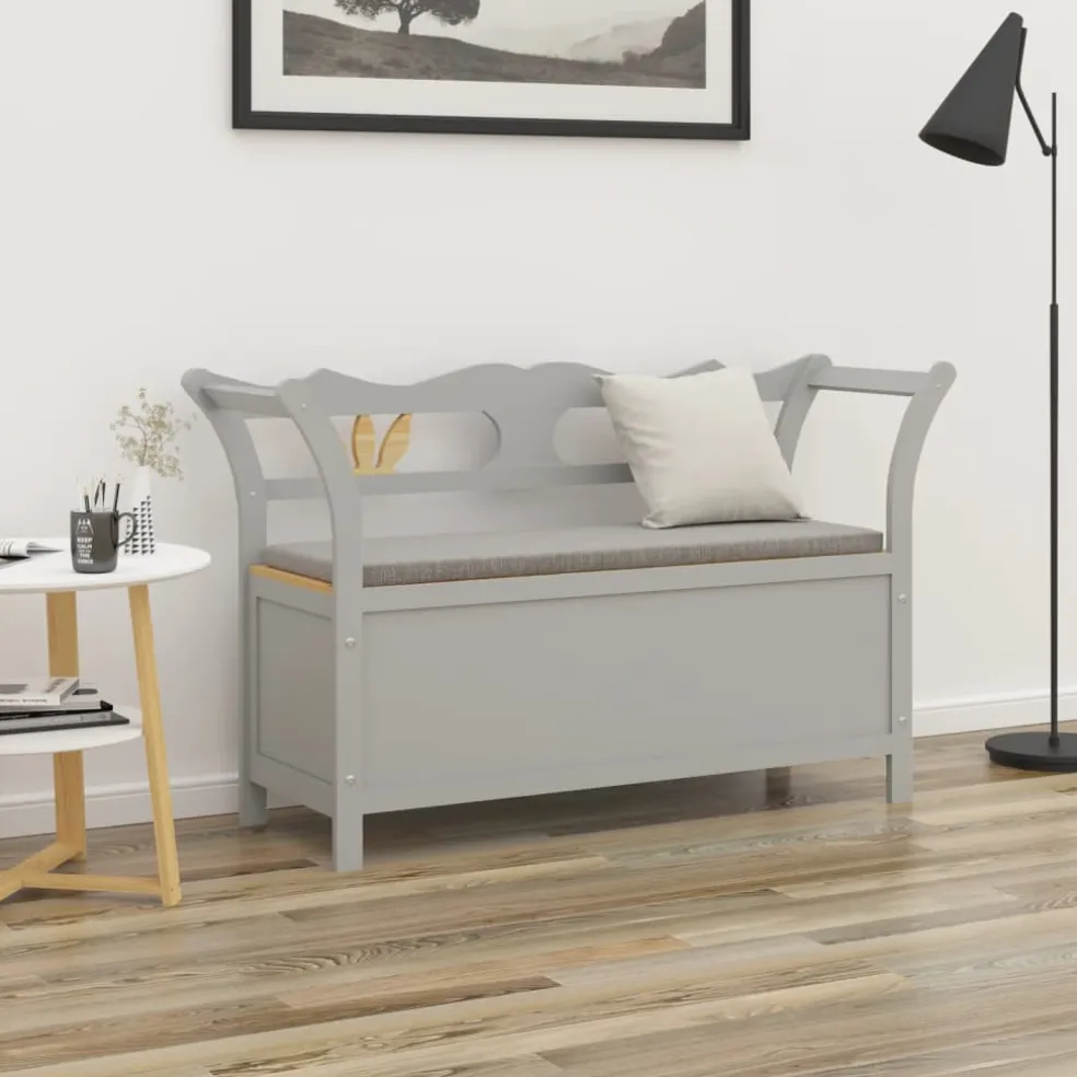 vidaXL Bankje 107x45x75,5 cm massief vurenhout