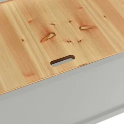 vidaXL Bankje 107x45x75,5 cm massief vurenhout