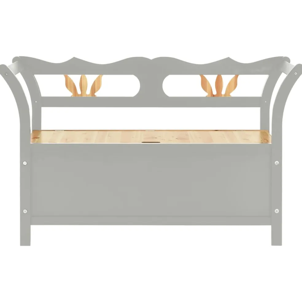 vidaXL Bankje 107x45x75,5 cm massief vurenhout