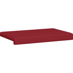vidaXL Bankkussen Kunstleer Wijnrood Diepte 35 cm