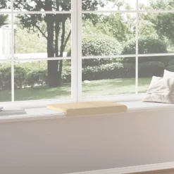 vidaXL Bankkussen Microvezel Crèmekleurig Diepte 35 cm