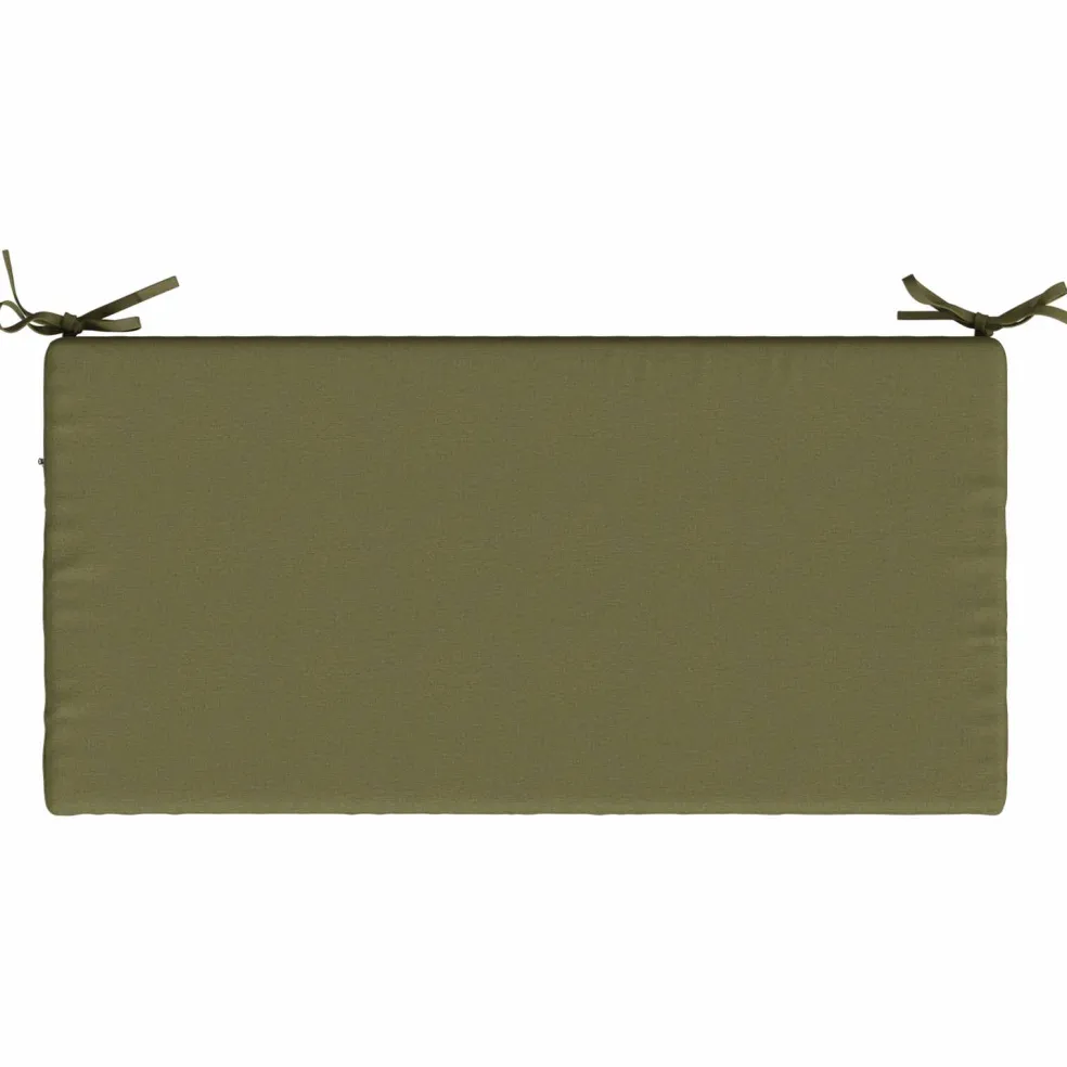 vidaXL Bankkussen SOEST 100% Polyester Olijfgroen 80 x 40 x 5 cm