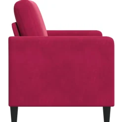 vidaXL Bank met opslag Wijnrood 72 x 78 x 87 cm Polyester