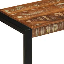 vidaXL Bank Multicolor 60x35x45 cm Massief Hout Hergebruikt