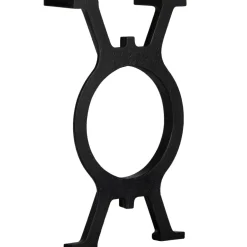 vidaXL Bankpoten 2 st O-frame gietijzer