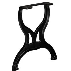 vidaXL Bankpoten 2 st X-frame gietijzer