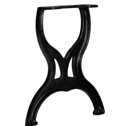 vidaXL Bankpoten 2 st X-frame gietijzer