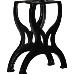 vidaXL Bankpoten 2 st X-frame gietijzer