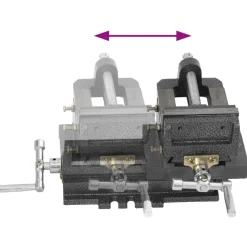 vidaXL Bankschroef handmatig 78 mm