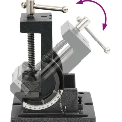 vidaXL Bankschroef kantelbaar handmatig 110 mm