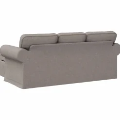 vidaXL Bank Taupe 195 x 138 x 80 cm Stof