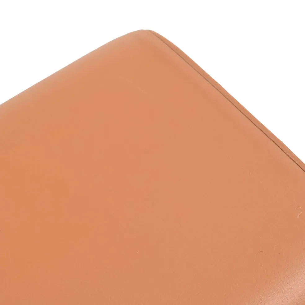 vidaXL Bank 60 x 30 x 45 cm Echt Leer Bruin