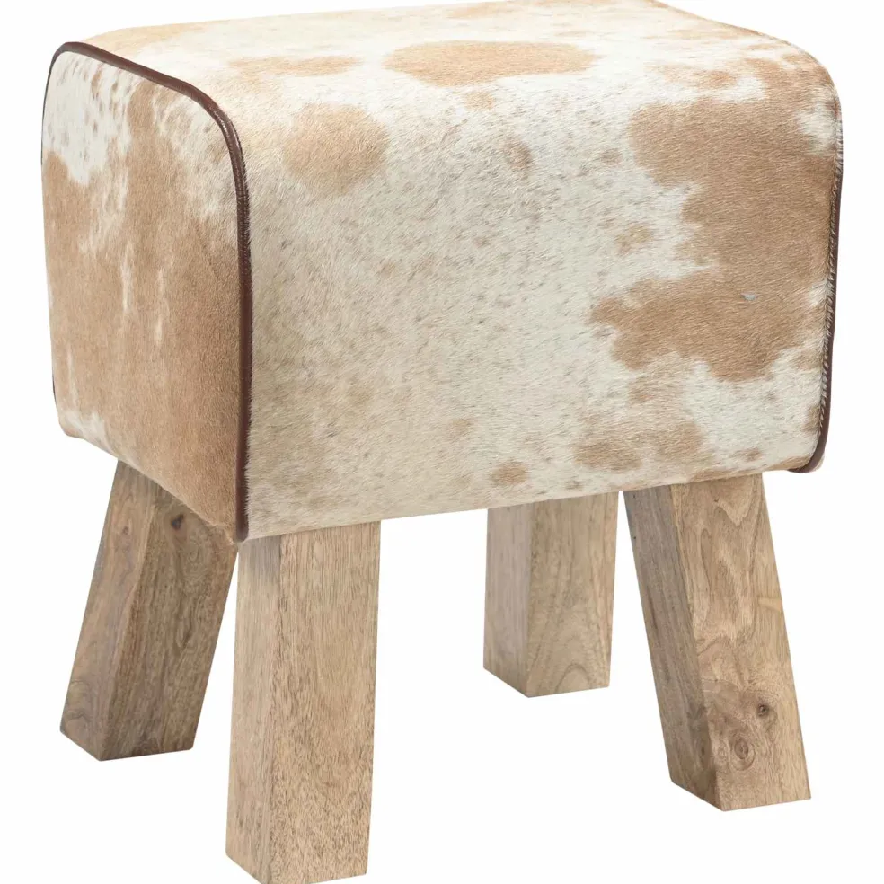 vidaXL Bank 110 x 30 x 45 cm Echt Leer Bruin