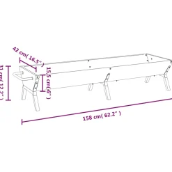 vidaXL Barbecue grill- en bakset automatisch roestvrij staal