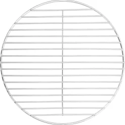 vidaXL Barbecuerooster rond Ø34,5 cm 304 roestvrij staal