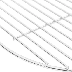 vidaXL Barbecuerooster rond Ø34,5 cm 304 roestvrij staal